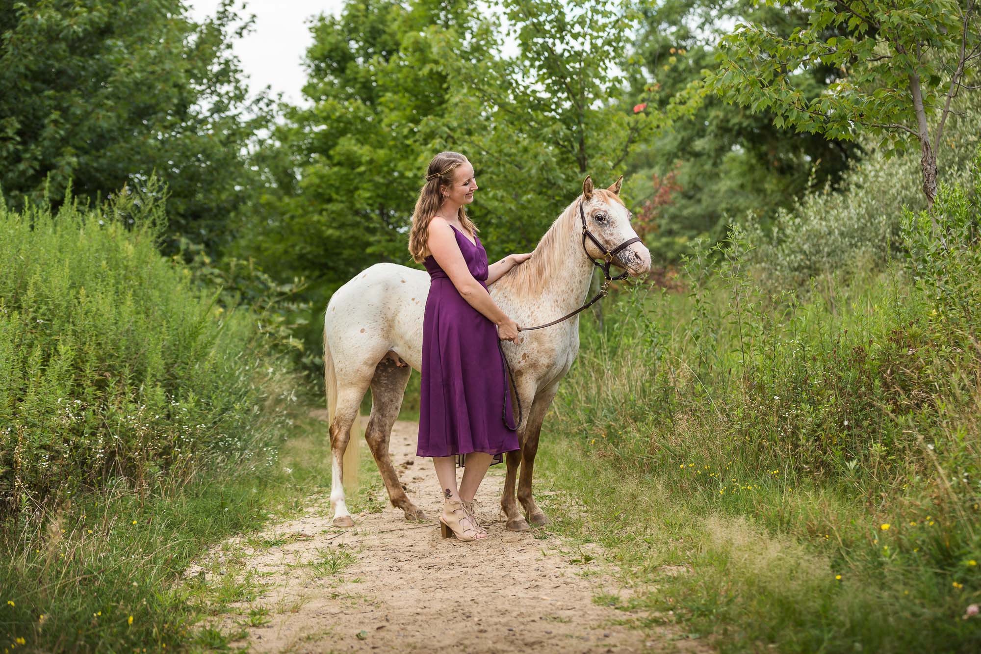 Allyson and Poncho at Legacy Riding Stables
