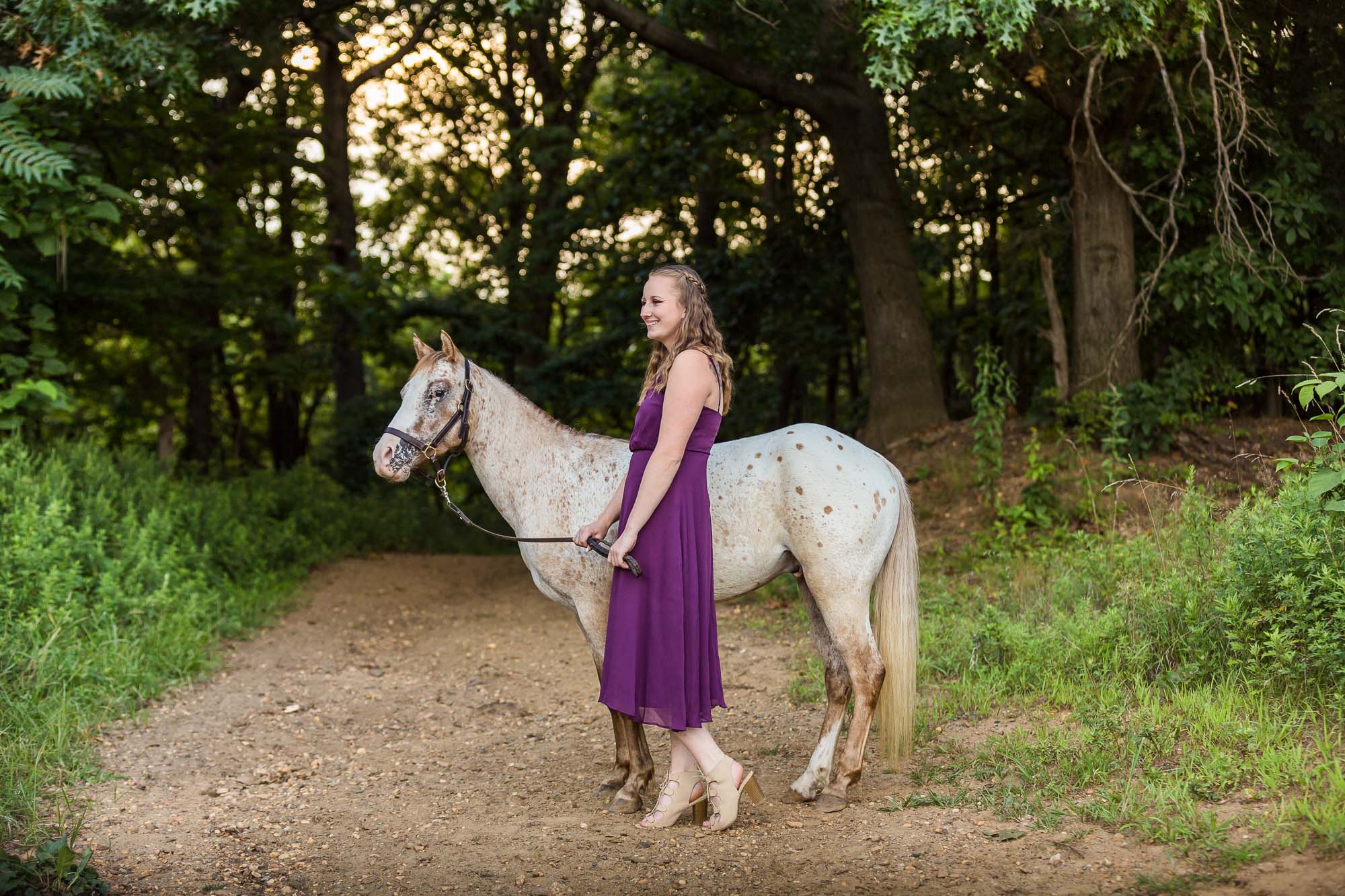 Allyson and Poncho at Legacy Riding Stables
