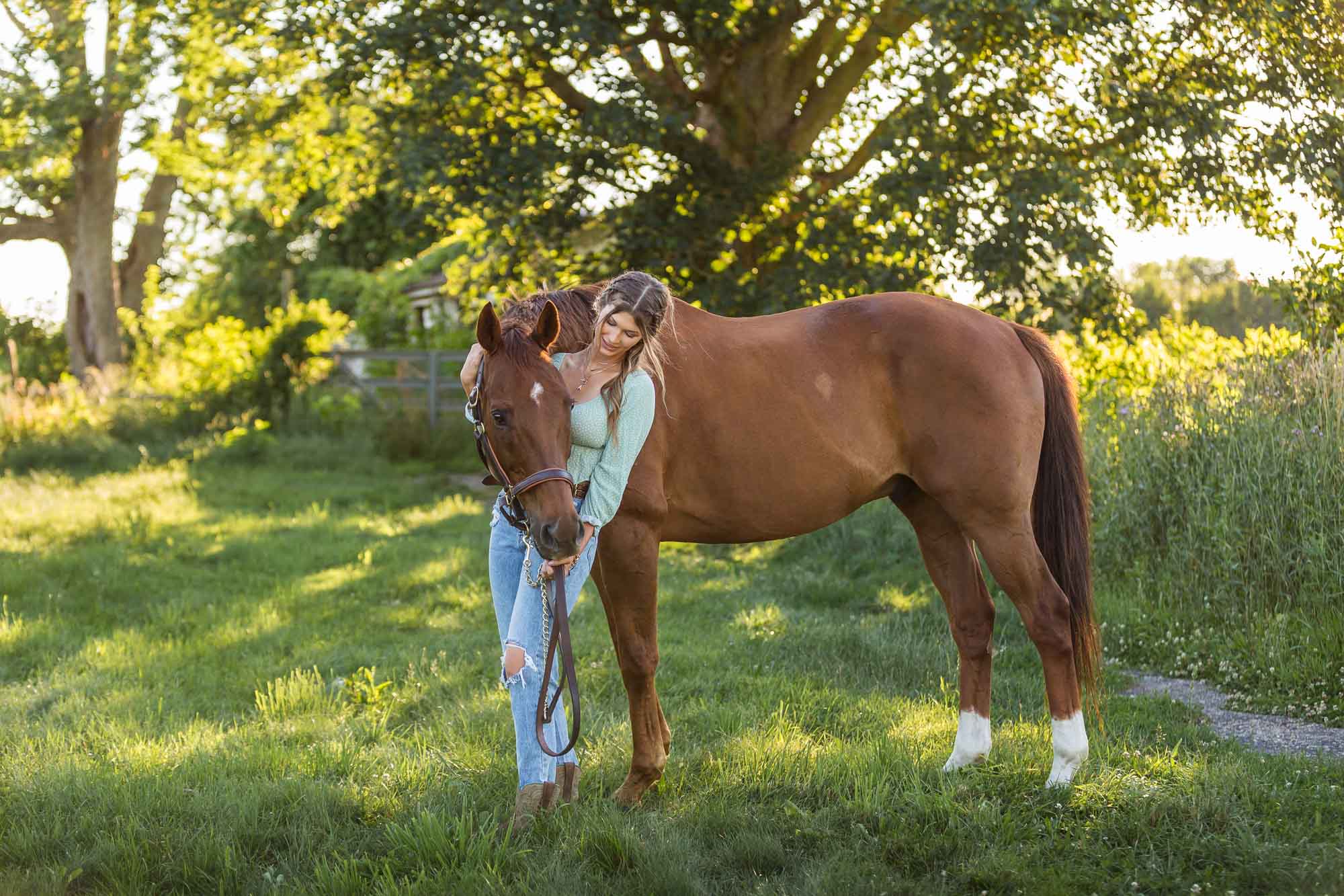 Alyssa and Ben at Cambria Stables